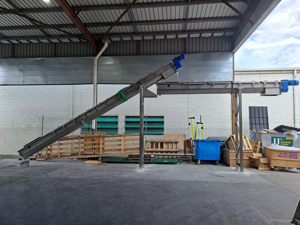 Stacked Farms Shaftless Screw Conveyors Salad